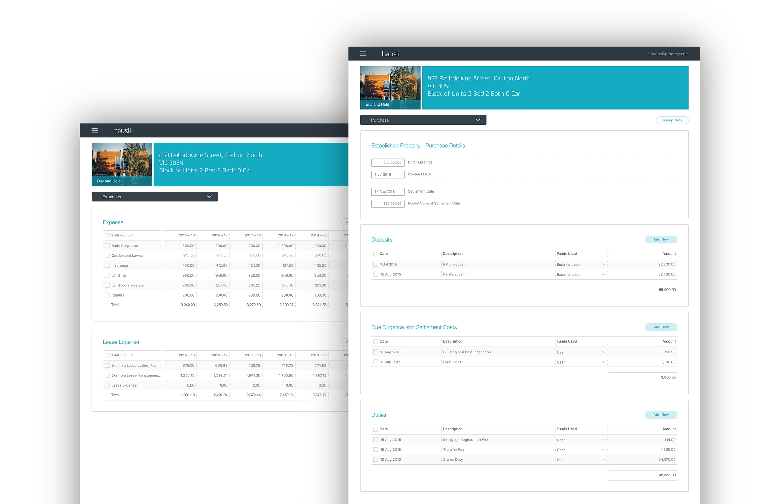 hausli data entry